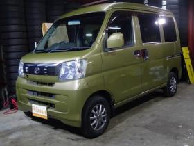 ハイゼット カーゴ クルーズ リミテッド ハイルーフ 4WD ナビ・TV・B/T・リアヒーター・キーレス・社外エンスタ・ライトレベライザー・社外LEDヘッドライトバルブ・電動格納ミラー・全席パワーウインドウ・社外12インチAW 660