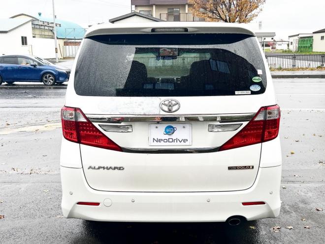 アルファード2.4 240SタイプゴールドⅡ 4WD　ローンが不安な方＜優遇ローン＞本州仕入　両側パワースライドドア　パワーバックドア 4WD