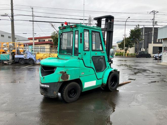 フォークリフト三菱　中古　FDE35AT　回転付