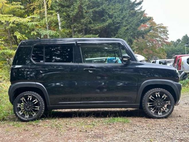 ハスラーX 4WD 社外マフラー デュアルカメラブレーキサポート パワステ パワーウィンドウ キーレス オートエアコン シートヒーター 純正アルミ ナビTV バックカメラ 660