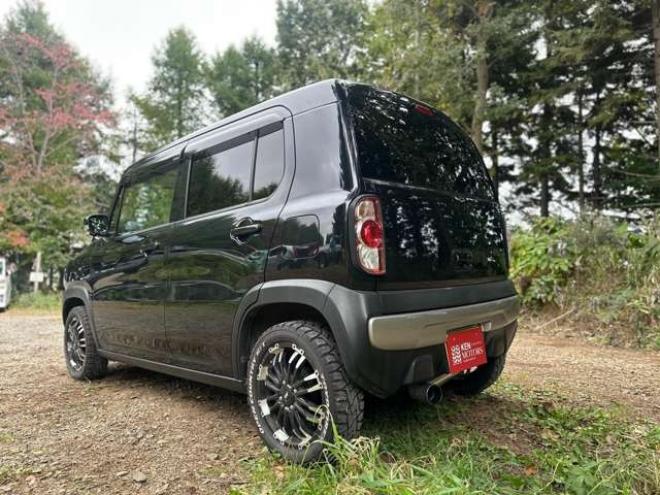 ハスラーX 4WD 社外マフラー デュアルカメラブレーキサポート パワステ パワーウィンドウ キーレス オートエアコン シートヒーター 純正アルミ ナビTV バックカメラ 660