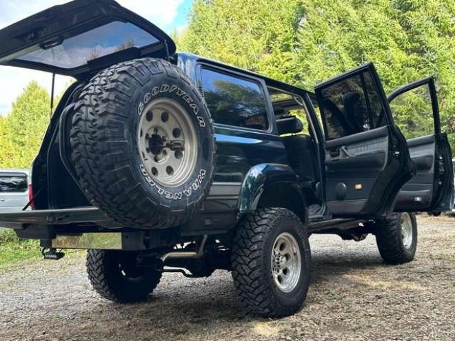 ランドクルーザー80 4.2 VXリミテッド EGR装着車 ディーゼルターボ 4WD リフトアップ 社外バンパー 3連メーター サンルーフ キーレス クルーズコントロール ETC パワステ パワーウィンドウ 社外ナビ 社外アルミ キーレスエントリー 4200