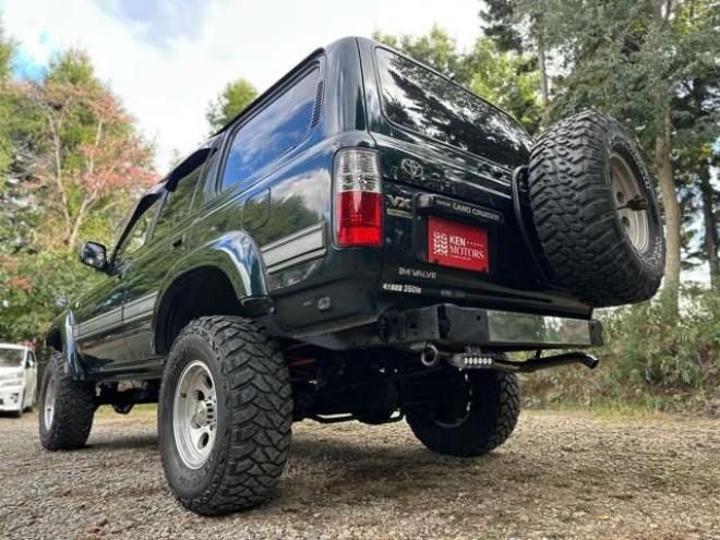 ランドクルーザー80 4.2 VXリミテッド EGR装着車 ディーゼルターボ 4WD リフトアップ 社外バンパー 3連メーター サンルーフ キーレス クルーズコントロール ETC パワステ パワーウィンドウ 社外ナビ 社外アルミ キーレスエントリー 4200