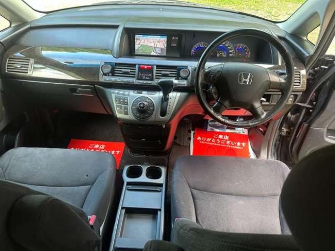 エリシオン2.4 G エアロ HDDナビスペシャルパッケージ 4WD ABS バックカメラ 盗難防止装置 エアコン パワステ パワーウィンドウ HDDナビ ETC キーレス 3列シート 両側電動スライドドア アルミホイール DVD再生 CD フォグランプ 2400