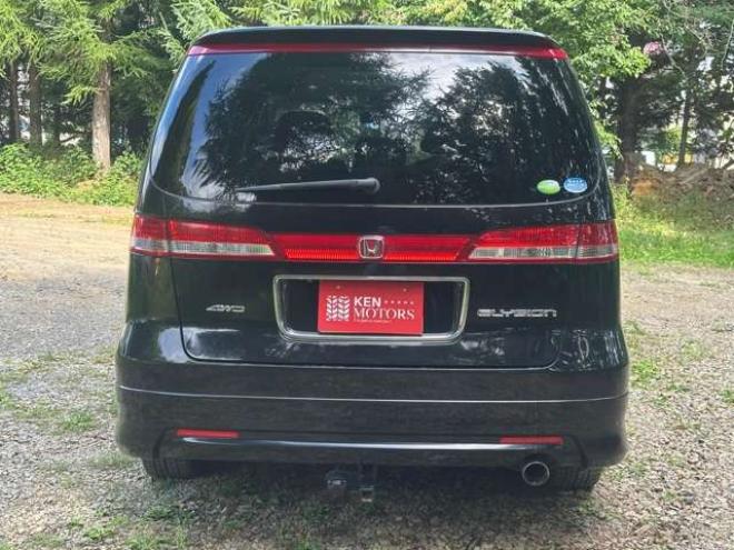 エリシオン2.4 G エアロ HDDナビスペシャルパッケージ 4WD ABS バックカメラ 盗難防止装置 エアコン パワステ パワーウィンドウ HDDナビ ETC キーレス 3列シート 両側電動スライドドア アルミホイール DVD再生 CD フォグランプ 2400