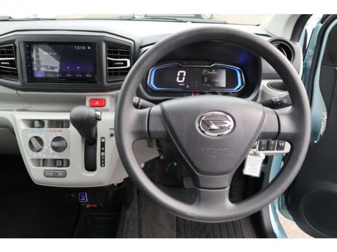 ミライース X SAIII 4WD 社外ディスプレイオーディオ ETC 社外前後ドラレコ LEDヘッドライト パーキングセンサー アイドリングストップ 660