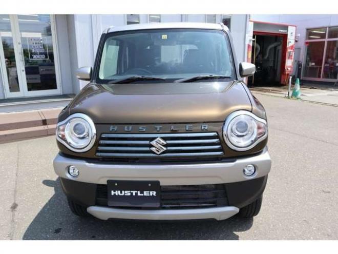 ハスラーJスタイルIIIターボ 4WD 1オーナー 特別仕様 4WD ターボ 衝突軽減ブレーキ CDプレイヤー クルーズコントロール LEDヘッドライト オートエアコン シートヒーター 660