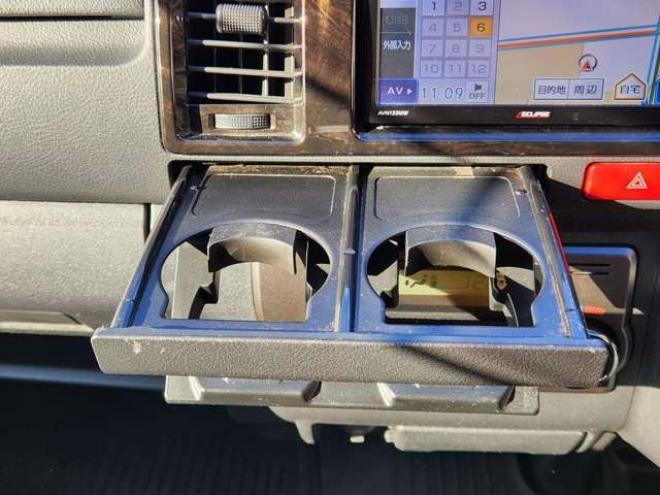 ハイエースバン2.8 スーパーGL ダークプライムII ロングボディ ディーゼルターボ 4WD　415COBRA　フロントスポイラー&ステージ2ルーフスポイラー&ローフォルムフェンダー&バッドラッカーIV18インチAW&TOYO　H30　225/50R18　バッドフェイスボンネット 2800