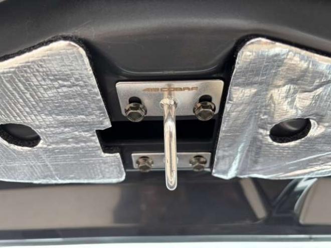 ハイエースバン2.8 スーパーGL ダークプライムII ロングボディ ディーゼルターボ 4WD　415COBRA　フロントスポイラー&ステージ2ルーフスポイラー&ローフォルムフェンダー&バッドラッカーIV18インチAW&TOYO　H30　225/50R18　バッドフェイスボンネット 2800