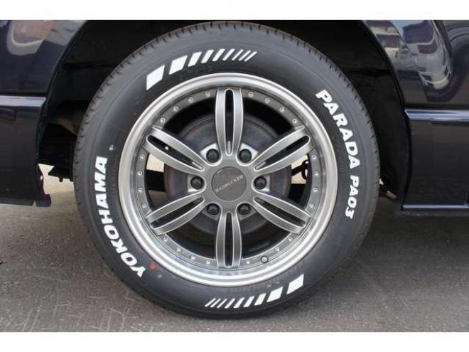 ハイエースバン2.8 スーパーGL ダークプライムII ロングボディ ディーゼルターボ 4WD　415COBRA　クリーンルック3Fスポ&BY2ボンネット&ステージ2ルーフスポ&バッドラッカーIII17インチAW&フラットベッドキット　ヨコハマPARADA17インチ　デジタルインナー　パノラマモニター　両側パワースライドドア 2800