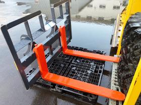 アタッチメント　シブヤ製　コマツWA40～WA50用　中古パレットフォーク　K-att