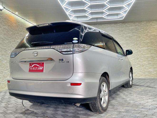 エスティマハイブリッドハイブリッド2.4G 4WD 5年保証 スマキー 両側パワスラ ナビ Bカメ ETC 寒冷地仕様 禁煙 車検整備2年付