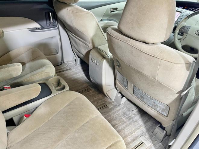 エスティマハイブリッドハイブリッド2.4G 4WD 5年保証 スマキー 両側パワスラ ナビ Bカメ ETC 寒冷地仕様 禁煙 車検整備2年付