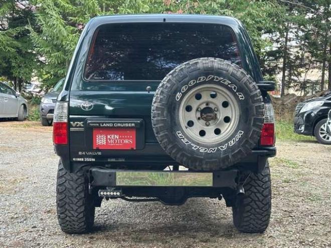 ランドクルーザー80 4.2 VXリミテッド EGR装着車 ディーゼルターボ 4WD　リフトアップ　社外バンパー　3連メーター　サンルーフ　キーレス　クルーズコントロール　ETC　パワステ　パワーウィンドウ　社外ナビ　社外アルミ　キーレスエントリー 4200