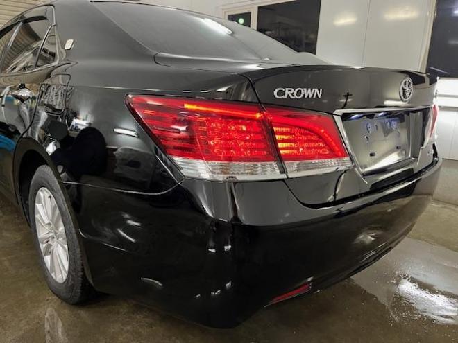 クラウンロイヤルサルーン　ｉ－Ｆｏｕｒ　本州仕入　禁煙車　ＷＡＫＯＳバリアスコーティング済　純正１６インチＡＷ　純正１６ＡＷ＋スタッドレスタイヤ付　純正ナビ（フルセグ地デジ　ＤＶＤ再生　Ｂｌｕｅｔｏｏｔｈ）＋バックカメラ　ＨＩＤヘッドライト　クルーズコントロール　ミラーヒーター　両席パワーシート　ビルトインＥＴＣ 4WD 2500 4Dr