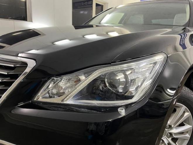 クラウンロイヤルサルーン　ｉ－Ｆｏｕｒ　本州仕入　禁煙車　ＷＡＫＯＳバリアスコーティング済　純正１６インチＡＷ　純正１６ＡＷ＋スタッドレスタイヤ付　純正ナビ（フルセグ地デジ　ＤＶＤ再生　Ｂｌｕｅｔｏｏｔｈ）＋バックカメラ　ＨＩＤヘッドライト　クルーズコントロール　ミラーヒーター　両席パワーシート　ビルトインＥＴＣ 4WD 2500 4Dr