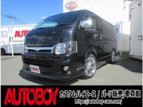 ハイエースバン　3.0 スーパーGL ロング ディーゼルターボ 4WD　リアヒーター　キーレス　バックカメラ 3000