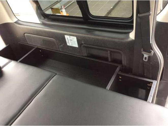 ハイエースバン3.0 スーパーGL ロング ディーゼルターボ 4WD　リアヒーター&クーラー　キーレス　ETC　電動格納ミラー　デュアルエアコン　ベッドキッド　フロントフォグランプ　clarionSDナビ(NXL13)　AUX　Bluetooth　USB　16インチAW 3000