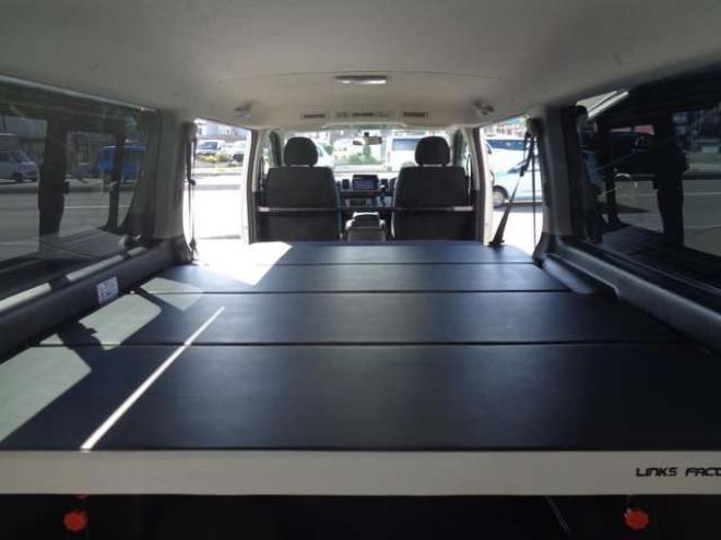 ハイエースバン3.0 スーパーGL ロング ディーゼルターボ 4WD　R4年タイミングベルト交換　キーレス　ナビ　ワンセグ　バックカメラ　バッドラッカー17インチアルミホイール　415コブラボンネット・フロントスポイラー 3000