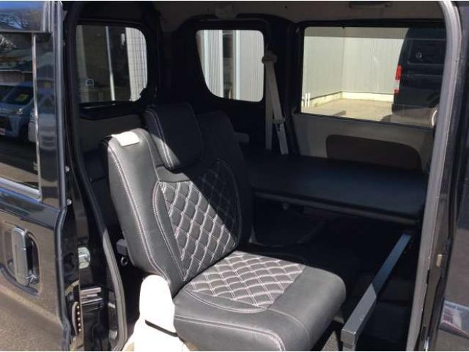 エブリィジョイン ハイルーフ 5AGS車 4WD　パートタイム4WD　キーレス　リアヒーター　フルセグTV　7インチメモリナビ　ベッドキッド　電動格納ミラー　社外タコメーター　CD/DVD　AUX　Bluetooth　アルミホイール 660