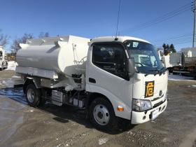 デュトロ タンクローリー 2DG-XZU685M 新明和工業  4WD 4000