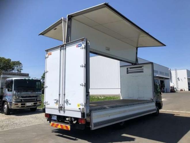 レンジャー冷凍ウイング QKG-FE7JLAG 菱重  2WD 6400