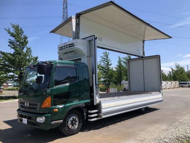 レンジャー冷凍ウイング QKG-FE7JLAG 菱重  2WD 6400