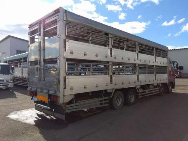 スーパーグレート家畜運搬車 QKG-FS54VZ  2WD 12800