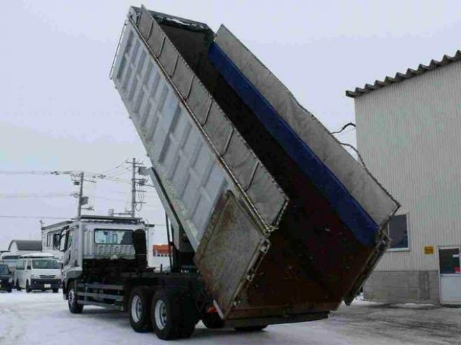 スーパーグレート深ダンプ　QKG-FV50VZ　新明和工業　 2WD 12800