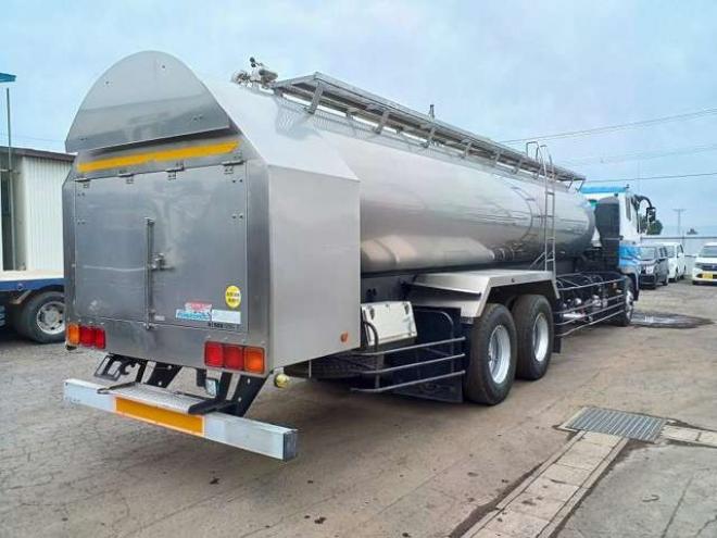 スーパーグレートミルクローリーBDG-FV50JZヤスダファインテ　 2WD 12880