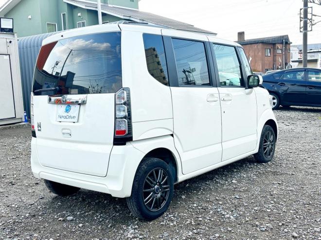 N-BOX660 G Lパッケージ 4WD　ローンが不安な方＜優遇ローン＞本州仕入　社外ナビ　バックカメラ　片側パワースライド　フルセグTV
