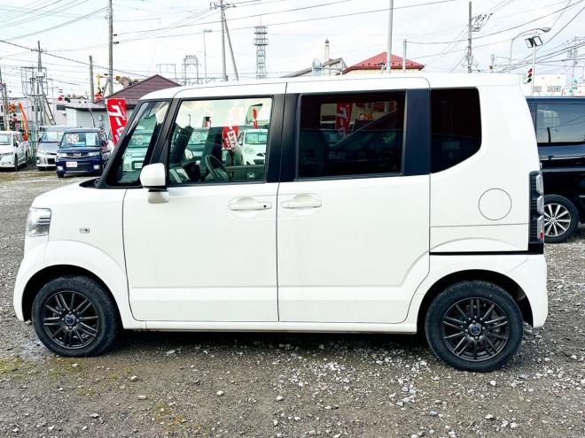 N-BOX660 G Lパッケージ 4WD　ローンが不安な方＜優遇ローン＞本州仕入　社外ナビ　バックカメラ　片側パワースライド　フルセグTV