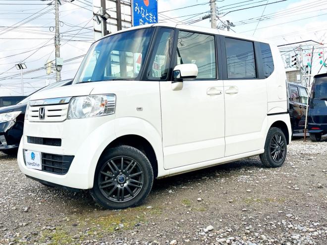 N-BOX660 G Lパッケージ 4WD　ローンが不安な方＜優遇ローン＞本州仕入　社外ナビ　バックカメラ　片側パワースライド　フルセグTV