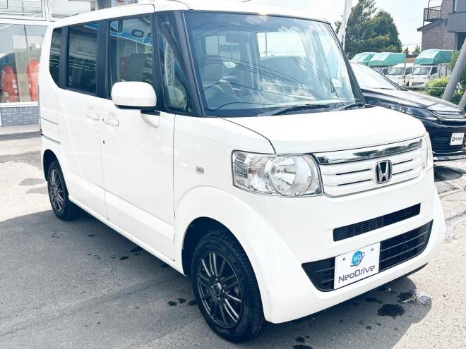 N-BOX660 G Lパッケージ 4WD　ローンが不安な方＜優遇ローン＞本州仕入　社外ナビ　バックカメラ　片側パワースライド　フルセグTV