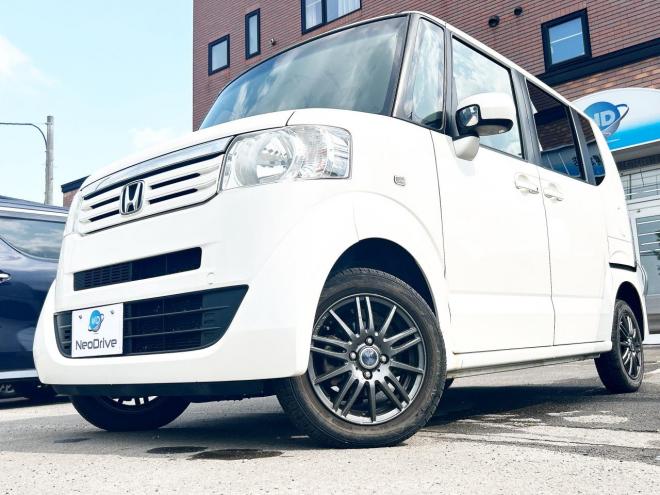 N-BOX660 G Lパッケージ 4WD　ローンが不安な方＜優遇ローン＞本州仕入　社外ナビ　バックカメラ　片側パワースライド　フルセグTV