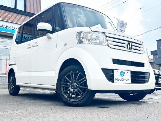 N-BOX660 G Lパッケージ 4WD　ローンが不安な方＜優遇ローン＞本州仕入　社外ナビ　バックカメラ　片側パワースライド　フルセグTV