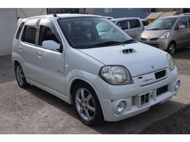 Keiワークス 4WD　キーレス・社外マフラー・ローダウン 660