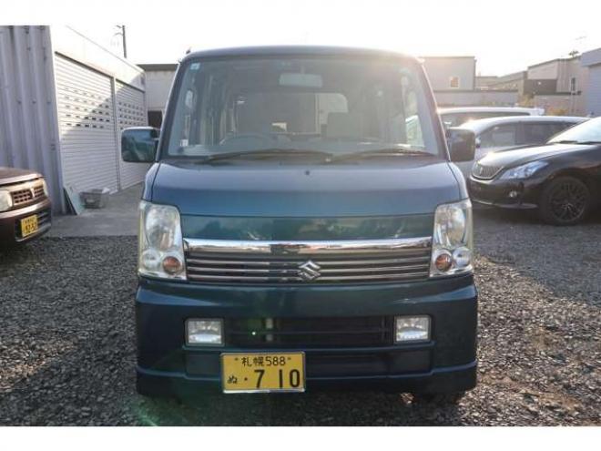 エブリィワゴン PZターボスペシャル 4WD 両側パワースライドドア・キーレス・R8/10月・Tチェーン式・ターボ 660