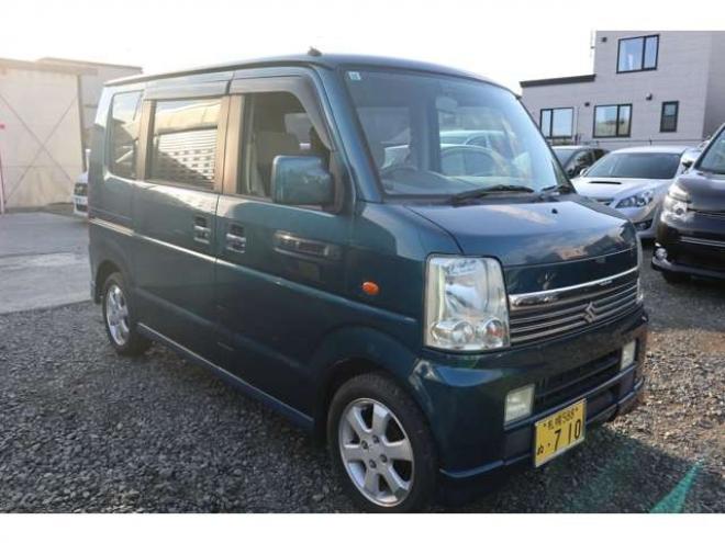 エブリィワゴン PZターボスペシャル 4WD 両側パワースライドドア・キーレス・R8/10月・Tチェーン式・ターボ 660