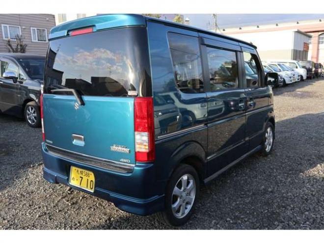 エブリィワゴン PZターボスペシャル 4WD 両側パワースライドドア・キーレス・R8/10月・Tチェーン式・ターボ 660