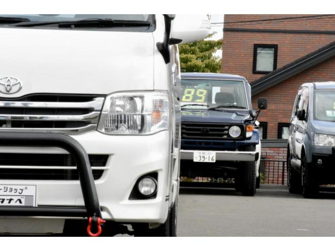 レジアスエースロングスーパーGL　4WD　車検Ｒ８年９月　社外エンジンスターター　法人ワンオーナ　BSタッドレス　バンパーガード　整備済