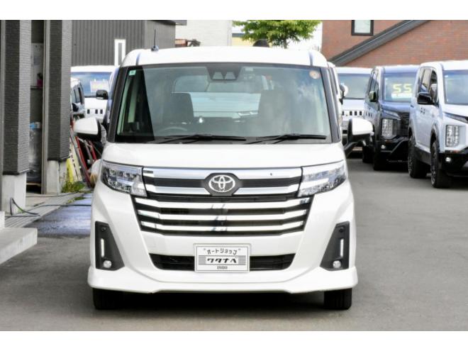 ルーミーカスタムG　4WD　ワンオーナ　純正ディスプレイオーディオ　禁煙車　両側パワースライドドア　夏／冬タイヤ　ドラレコ