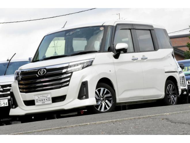 ルーミーカスタムG　4WD　ワンオーナ　純正ディスプレイオーディオ　禁煙車　両側パワースライドドア　夏／冬タイヤ　ドラレコ