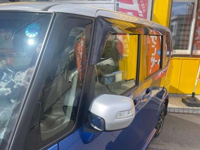 N-BOXカスタムG ターボ Lパッケージ 2トーンカラースタイル 4WD　1年走行距離無制限保証/Bluetooth/フルセグTV/両側パワースライドドア/バックカメラ/純正エンジンスターター/純正プレミアムインターナビ/ハーフレザーシート/前席シートヒータ/HID/車検整備2年付/修復歴無し 660