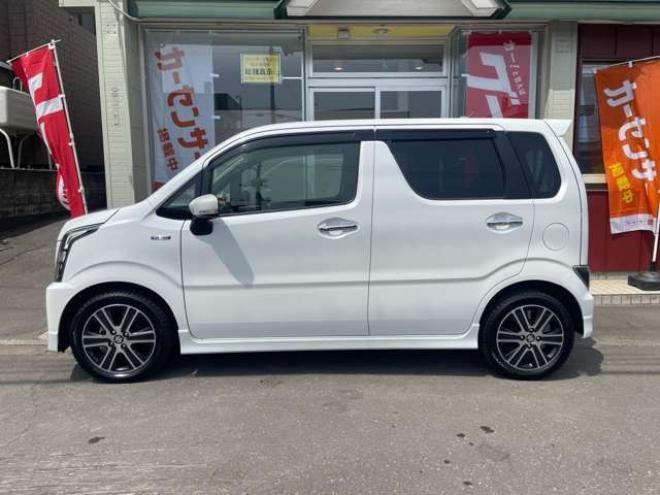 ワゴンRスティングレー ハイブリッド T 4WD　1年保証付/Bluetooth/ナビ・フルセグ/バックカメラ/ターボ/禁煙車/クルーズコントロール 660