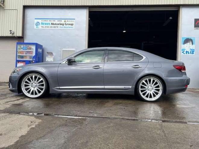 レクサスLSハイブリッド 600h バージョンC Iパッケージ 4WD　茶革・新規車検整備付・本州仕入車両 5000