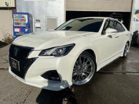 クラウン　アスリート 2.5 S i-Four 4WD　後期/フルエアロ/純正エンスタ/車検R8年9月 2500