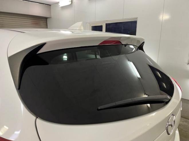 CX-5ＸＤ　Ｌパッケージ　本州仕入　寒冷地仕様　禁煙車　ＷＡＫＯＳバリアスコーティング済　スカイアクティブディーゼルターボ　ＧＲｅｄｄｙフロントスポイラー　純正１９インチＡＷ　社外１７ＡＷ＋スタッドレスタイヤ付　純正ナビ（フルセグ地デジ　Ｂｌｕｅｔｏｏｔｈ）＋バックカメラ＆サイドカメラ　純正レザーシート　レーダークルーズコントロール　ブラインドスポット　車線逸脱警報　ＬＥＤヘッドライト　両席シートヒーター　アドバンスキー　ドラレコ　横滑り防止装置　ＥＴＣ 4WD 2200 5Dr