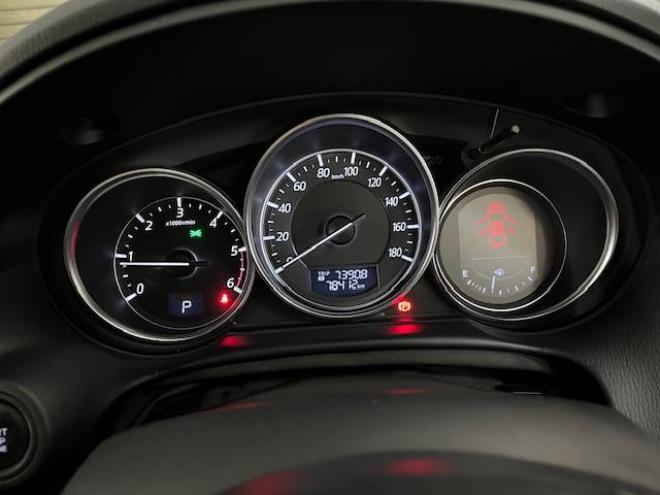 CX-5ＸＤ　Ｌパッケージ　本州仕入　寒冷地仕様　禁煙車　ＷＡＫＯＳバリアスコーティング済　スカイアクティブディーゼルターボ　ＧＲｅｄｄｙフロントスポイラー　純正１９インチＡＷ　社外１７ＡＷ＋スタッドレスタイヤ付　純正ナビ（フルセグ地デジ　Ｂｌｕｅｔｏｏｔｈ）＋バックカメラ＆サイドカメラ　純正レザーシート　レーダークルーズコントロール　ブラインドスポット　車線逸脱警報　ＬＥＤヘッドライト　両席シートヒーター　アドバンスキー　ドラレコ　横滑り防止装置　ＥＴＣ 4WD 2200 5Dr