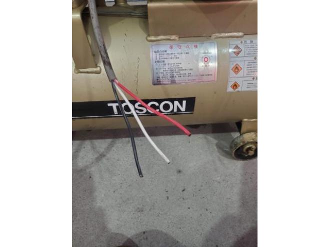 コンプレッサーTOSCONコンプレッサー2.2kw ３馬力　200v